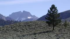 Mt. Ritter and Banner Peak from U.S. Hwy. 395