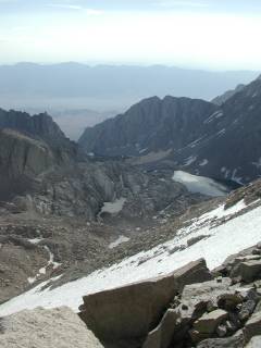 Looking East from Trail Crest