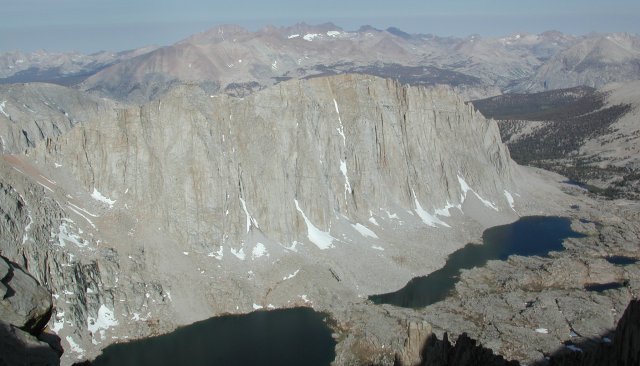 Looking West from Trail Crest