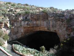 Natural Entrance to Carlsbad Caverns