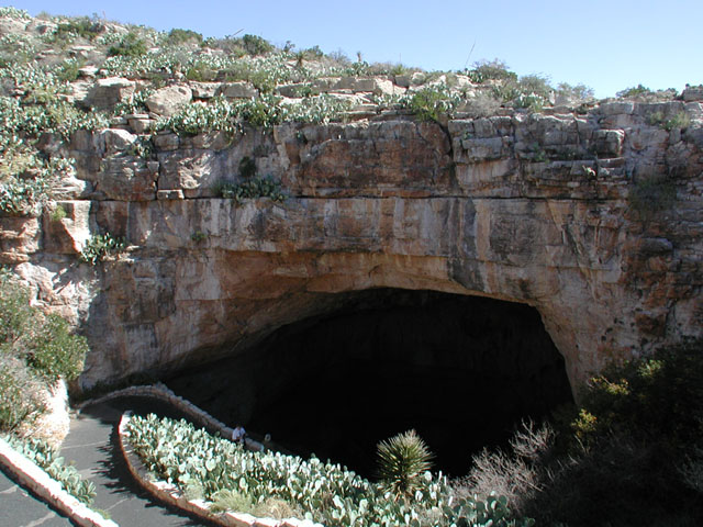 Natural Entrance to Carlsbad Caverns