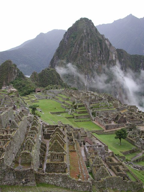 Morning Mists Wrap Huayna Picchu