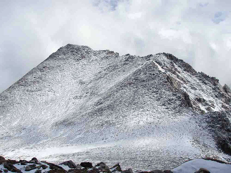 Kearsarge Peak in the Gathering Storm