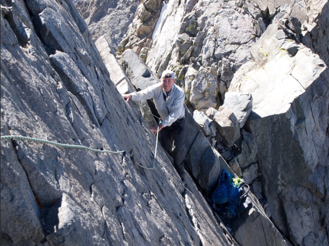 Chris_Prendergast_on_Dragon_Peak_traverse_2012-06-17