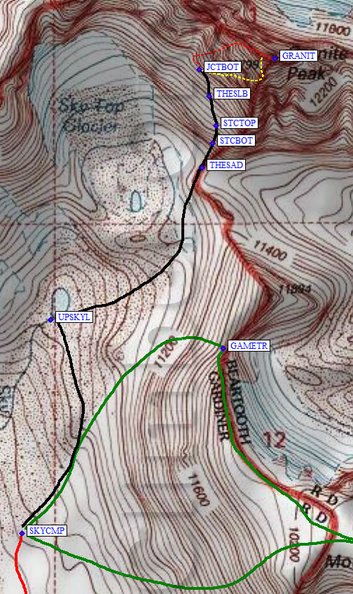 Sky Top to Granite summit